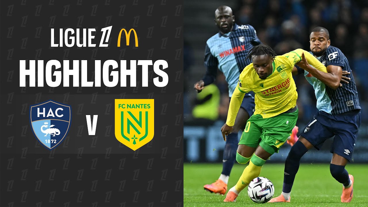 [Highlight] France Ligue 1 : เลอ อาฟร์ vs น็องต์ (09-11-68)