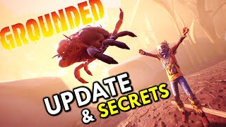 GROUNDED UPDATE! New Photo Mode! Map Changes! New Secrets! New Mushroom Build Pieces Sneak Peek!