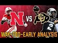 Nebraska vs colorado early preview  nebraska vs colorado 2024