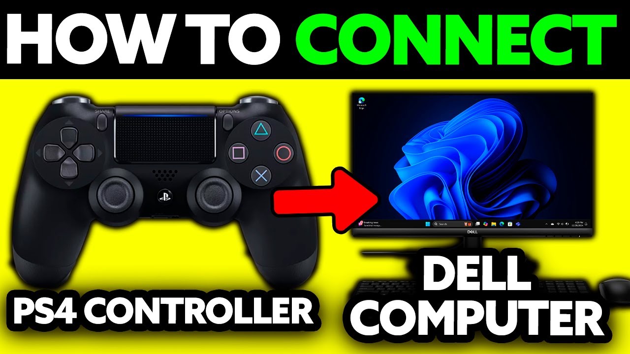How To Connect PS4 Controller to Dell Computer (2025) - Step by Step ...