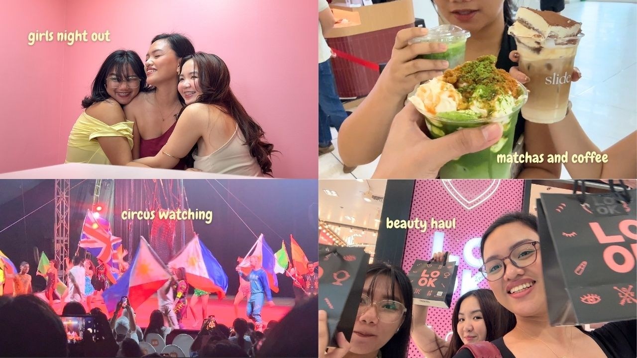 We watched a circus in the city, and more!! 🎪🍵☕📸💄 | Jane Vlogs in 🇵🇭