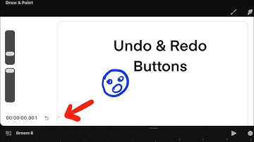 How to Enable - Undo / Redo Buttons in procreate Dreams #video #viralvideo #shorts #short