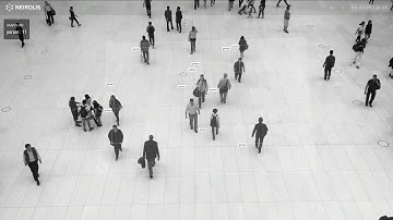 People detection and counting at train station