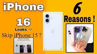 iPhone 16 🔥 - Don't Buy iPhone 15 Now? 6 Big Reasons! (HINDI)