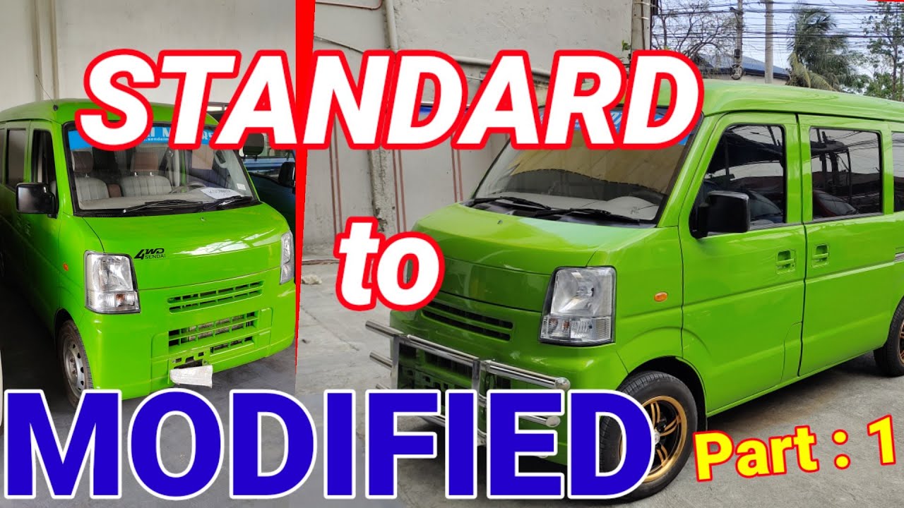 multicab van modified
