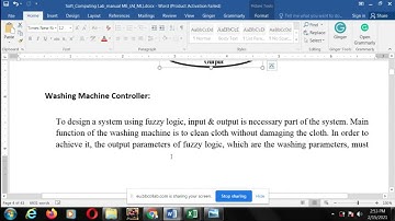 Fuzzy Controller Washing Machine