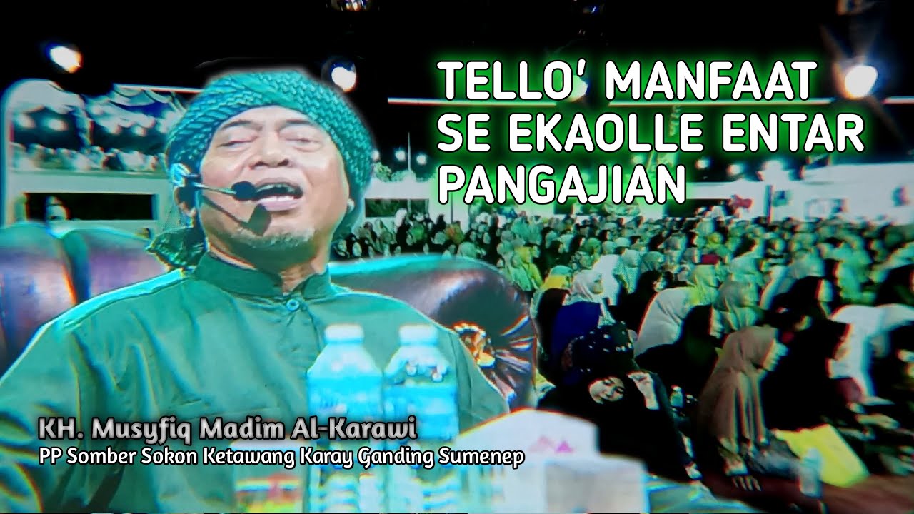 KH MUSYFIQ MADIM; TIGA MANFAAT HADIR KE MAJELIS ILMU │ PERESMIAN MASJID AL-MUJAHIDIN 2025