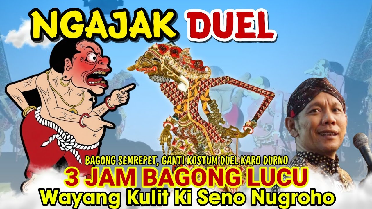 Wayang Kulit Lucu Sekali 🔥 !! Bagong ganti kostum, duel karo Durno | Wayang Ki Seno Nugroho