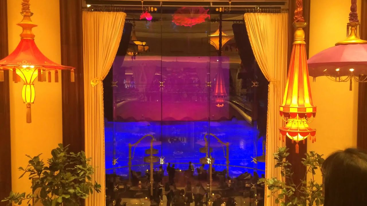 Wynn Encore Las Vegas Lakeside Restaurant show YouTube