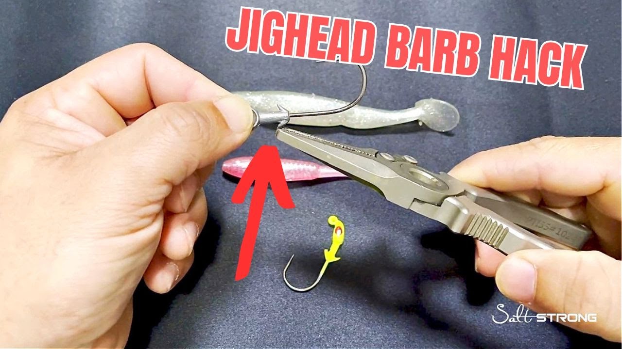 How To Adjust Jighead Barbs So They Don't Destroy Your Lures 