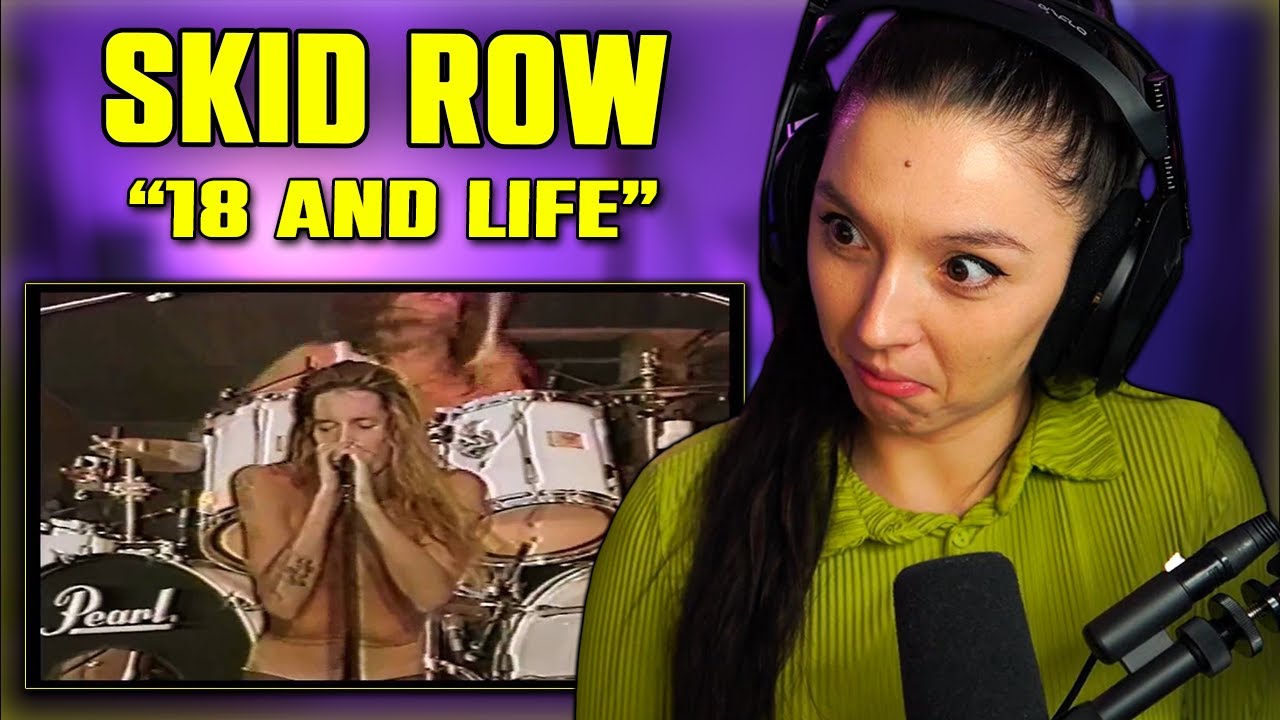 Amazing Vocals!! Skid Row - 18 and Life (Live at Wembley 1991) | FIRST TIME REACTION