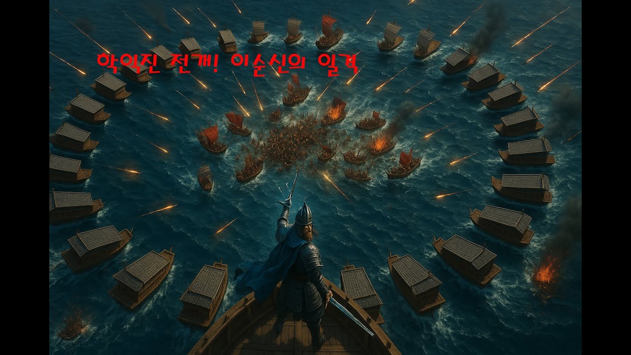 평강 이순신 12화 - “학익진 개시!🔥 이순신의 지략에 와키사카 군단 전멸! 한산도 대전투 실화 각색” - YouTube