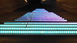 DSCF0054赤坂駅20150224階段イルミネーション