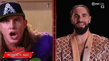 Seth Rollins gets super personal in HEATED exchange with Matt Riddle on Raw