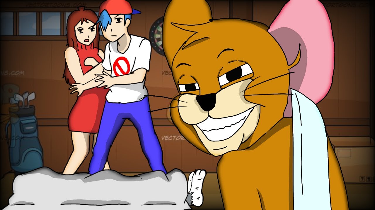 FNF TOM & JERRY | TOM’S BASEMENT SHOW | CREEPYPASTA | FNF ANIMATION