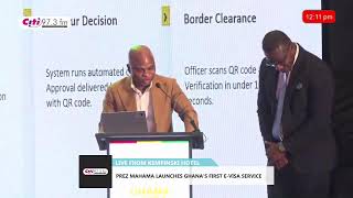 🚨 Citi FM LIVE! President Mahama Launches Ghana’s First E-Visa Service | GhanaNews