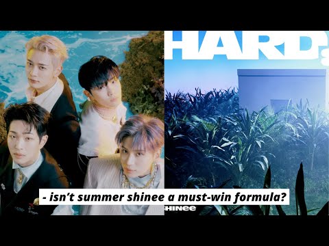 Netizens React to SHINee's The 8th Album 'HARD' Teaser Image + Logo