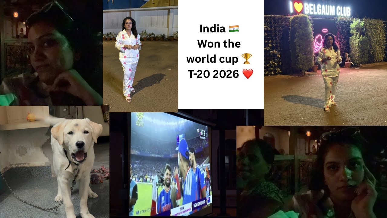 ನಾವು ಭಾರತದ ಟಿ20 ವಿಶ್ವಕಪ್ ವಿಜಯವನ್ನು ಬೆಳಗಾವಿ ಕ್ಲಬ್‌ನಲ್ಲಿ ಆಚರಿಸಿದೆವು. 🇮🇳