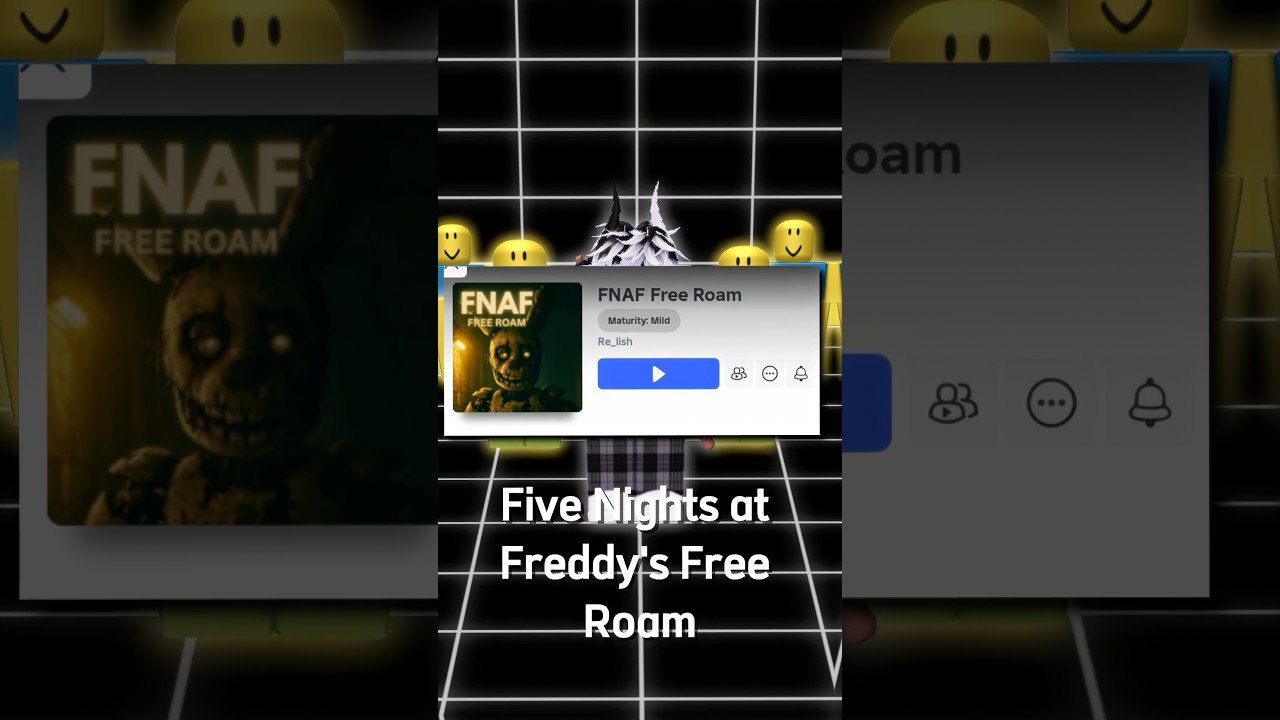 5 Idiots play A FNAF Horror Game... #shorts #gaming #fnaf
