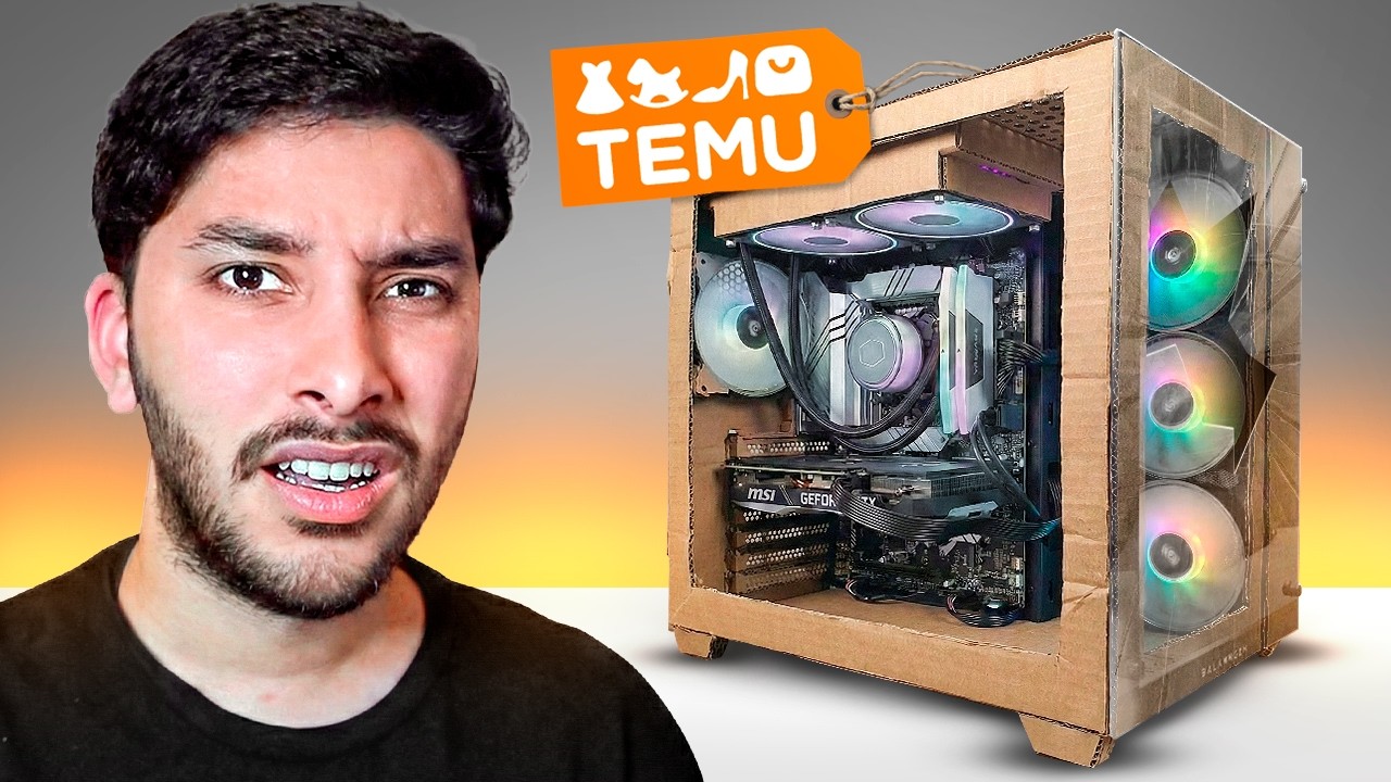 Compré un PC GAMER de TEMU (me estafaron)