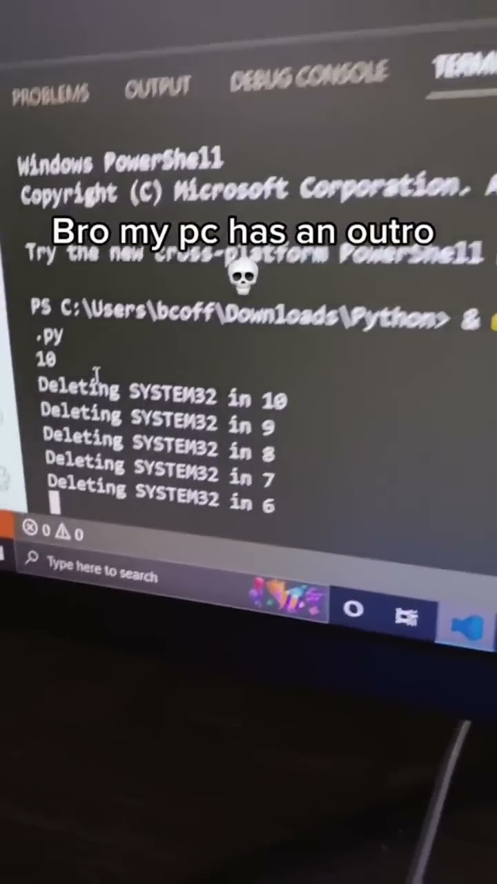 Does your PC have an outro? #shorts #outro