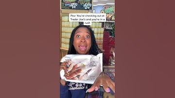 I need Trader Joe’s to get a self checkout 🫠 #traderjoes #maincharacterenergy #ladyyasmina