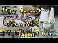 Xã Lô Đá Mài !! Keo dính đa năng , Cưa xích 50cc , Bánh xe tủ , Dao đi rừng , môtơ độ chế ,#xuhướng 