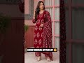 #Fashion style 😍#Classy &amp; Comfortable #Cotton fabric #V Neck #Anarkali kurta bottom dupatta set 💚❤️
