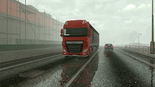 Euro Truck Simulator 2 - 1.50 Катаем конвой - Руль Logitech G27