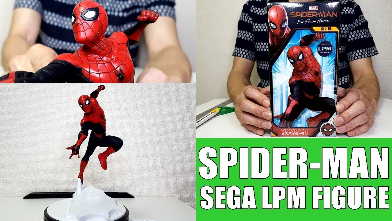 SEGA Spider-Man Limited Premium Figure Far From Home MARVEL 