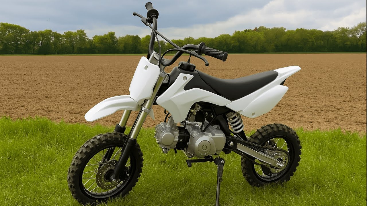 [125 ccm] Pit Bike Test Ride + Top Speed - YouTube