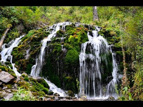 Емурлинский Водопад.Алтай.  The waterfall of Altay.