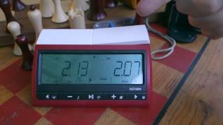 Chess Clock Setup Test #12 - DGT 3000