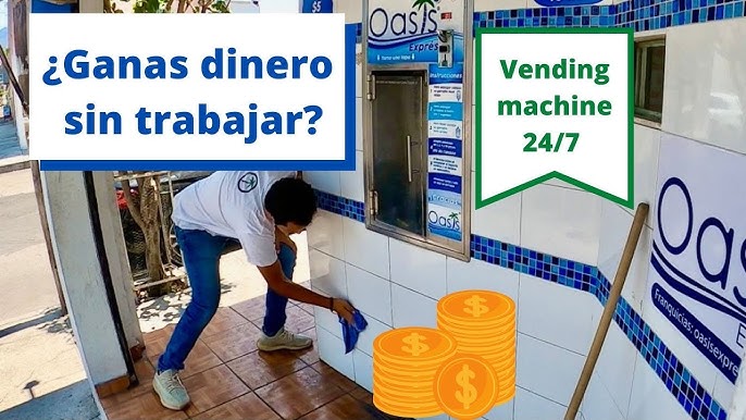 Así se configura el precio y tiempo de llenado de una máquina vending de  agua