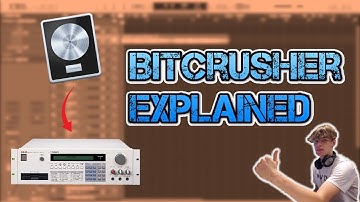 AKAI S950 in Logic Pro X?! | How To use a BITCRUSHER
