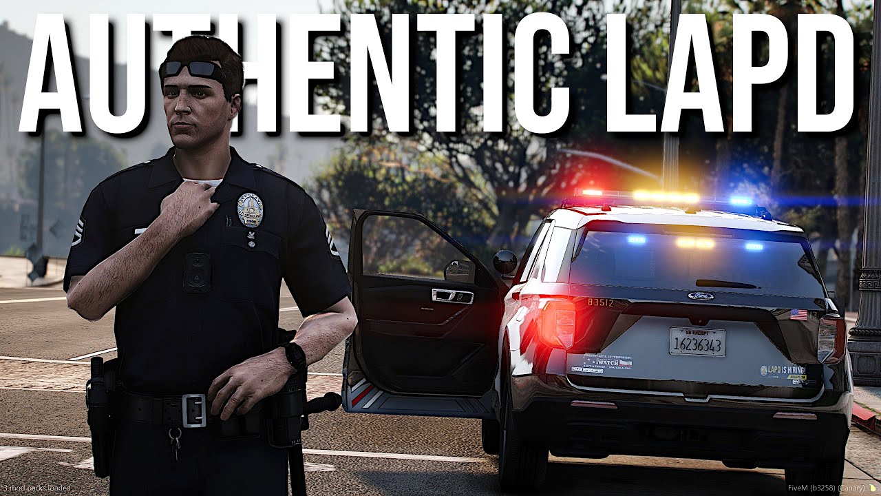 LAPD Shots Fired Officer Needs Help! *AUTHENTIC* GTA 5 RP Server