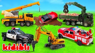 En İyi Oyuncak Araç Anları 🚗 Harika İtfaiye Kamyonları, Arabalar & Daha Fazlası | Kidibli screenshot 1