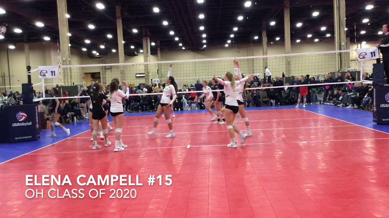 sports scholarships in australia for international students Elena Campell #15 OH Class of 2020