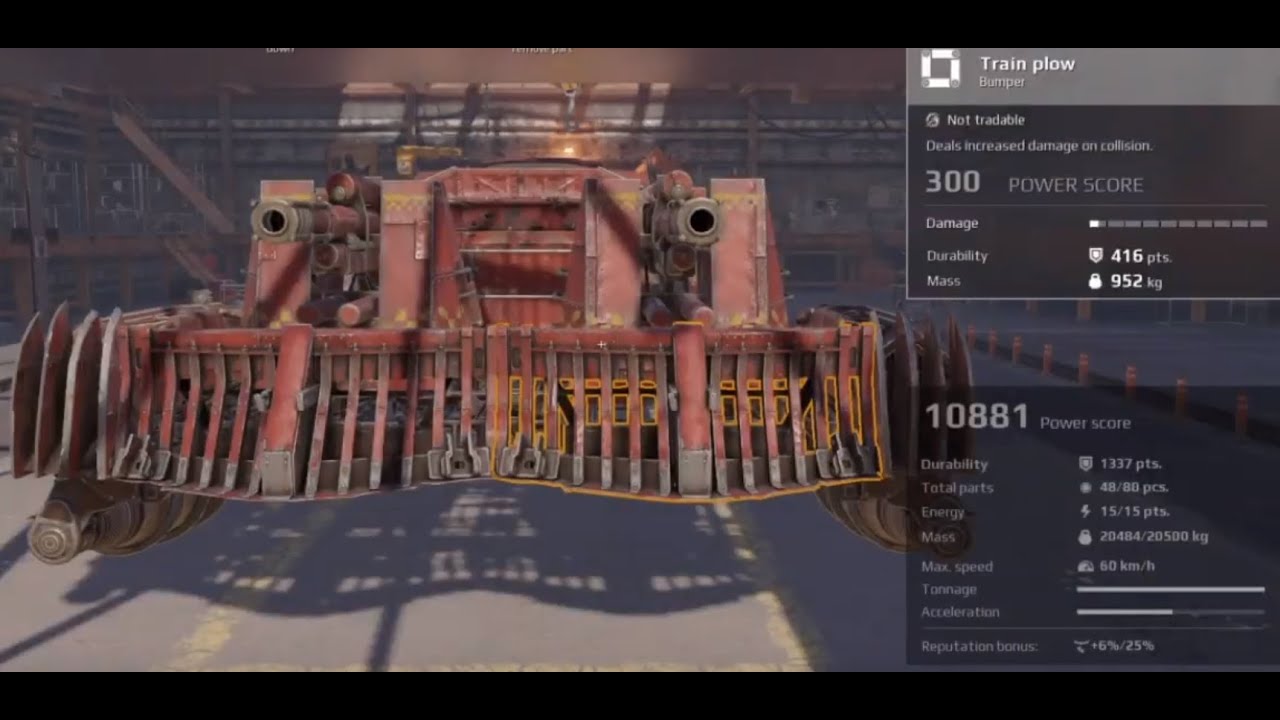 Crossout PS4: Echo Double Mammoth Build