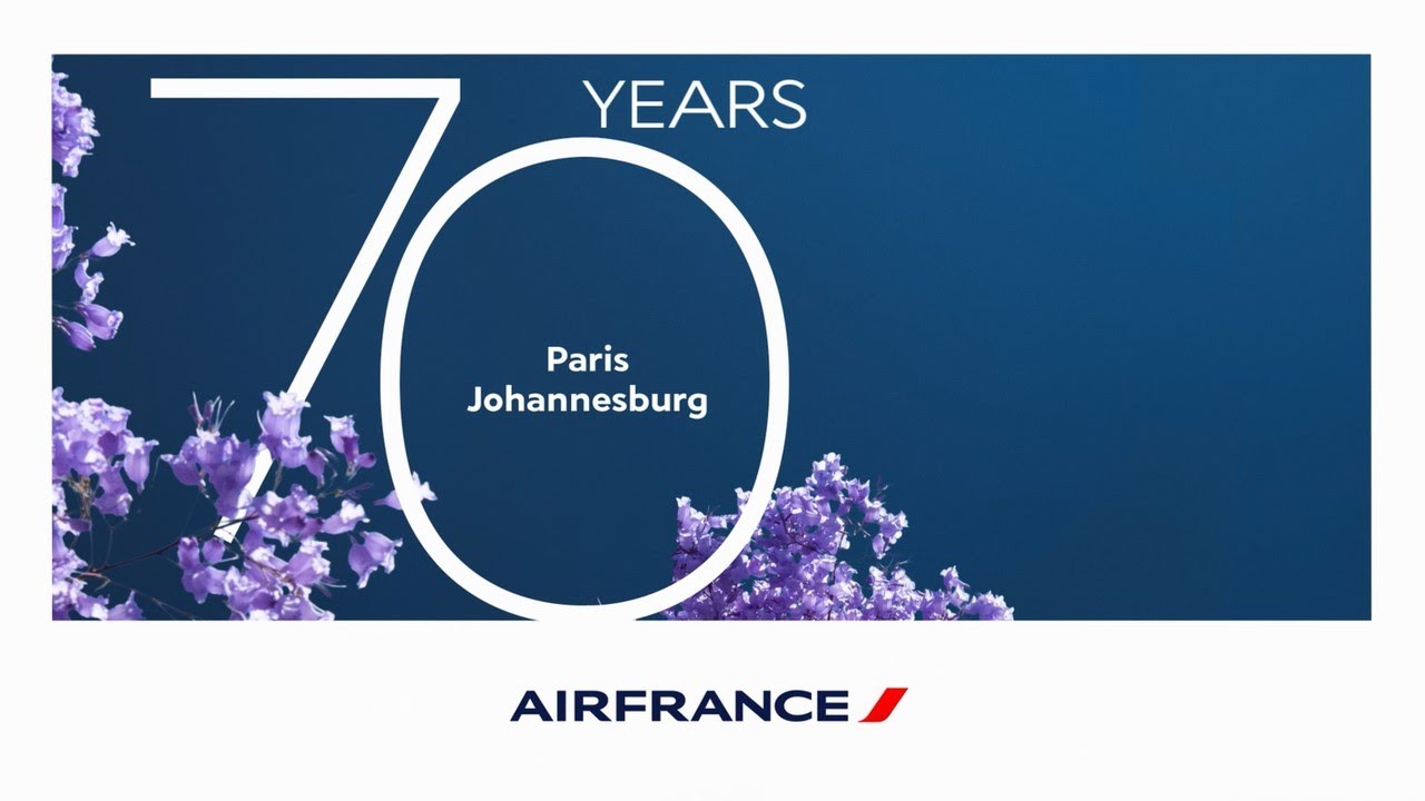 70 ans de la route Paris Johannesburg d'Air France