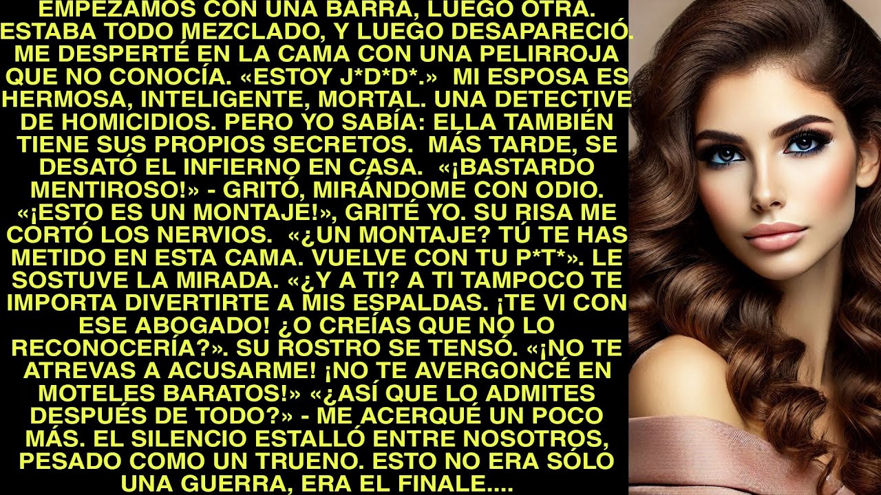 Empezamos Con Una Barra, Luego Otra. Estaba Todo Mezclado, Y Luego Desapareció. Me Desperté En La