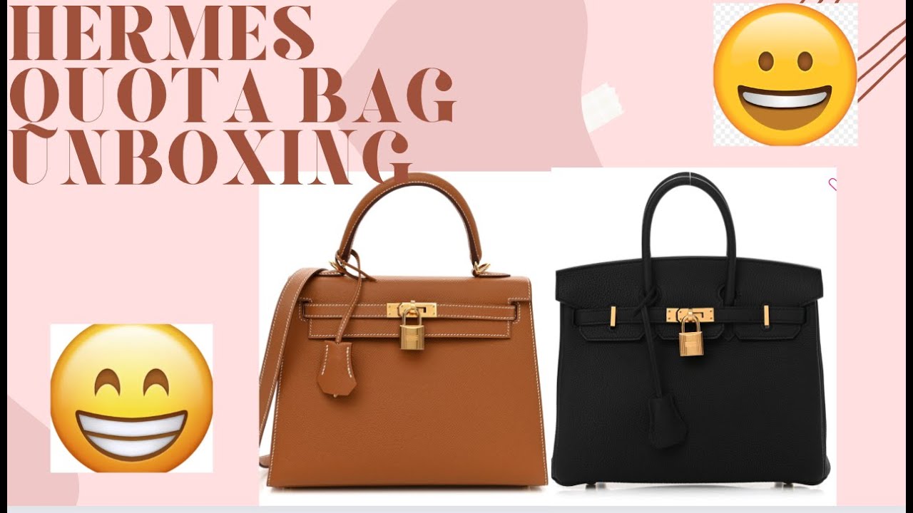 HERMES QUOTA BAG UNBOXING🍊! YouTube