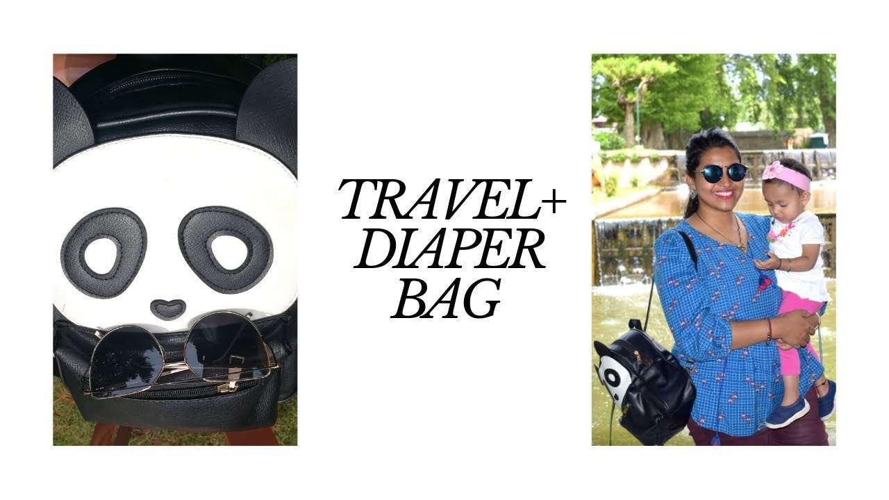 TRAVEL + DIAPER BAG || WHAT TO PACK IN BACKPACK FOR A HILL STATION || VANDANA SAHOO