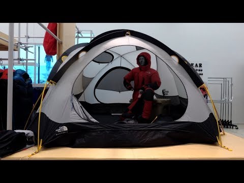 The North Face Bastion 4 Tent, 4 Season, 4 person tent - YouTube