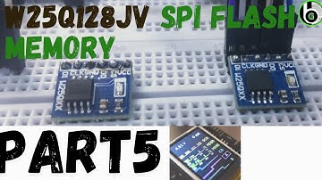 Bare Metal code for W25Q128JV SPI Flash Memory: Part5 || EmbeddedC code || AVR || STM32 ||Program