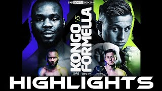 CHRIS KONGO VS SEBASTIAN FORMELLA HIGHLIGHTS / BOXING