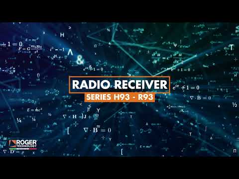 Roger H93/RX2LP/I приемник встраиваемый для автоматики ворот и шлагбаума, видео 1