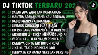 DJ TIKTOK TERBARU 2026 || DJ SALAH APA YANG TAK KUMAAFKAN🎵DJ MANTRA APAKAH YG KAU BERIKAN🎵FULL ALBUM
