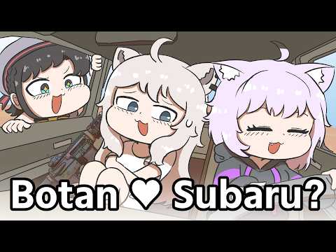 【Hololive】Botan was exactly Subaru's type【Shishiro Botan/Oozora Subaru/Clip/Ebihurai/Comic】