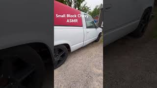 Small Block Chevy ASMR #chevrolet #asmr #c1500 #silverado #project #fyp #sbc